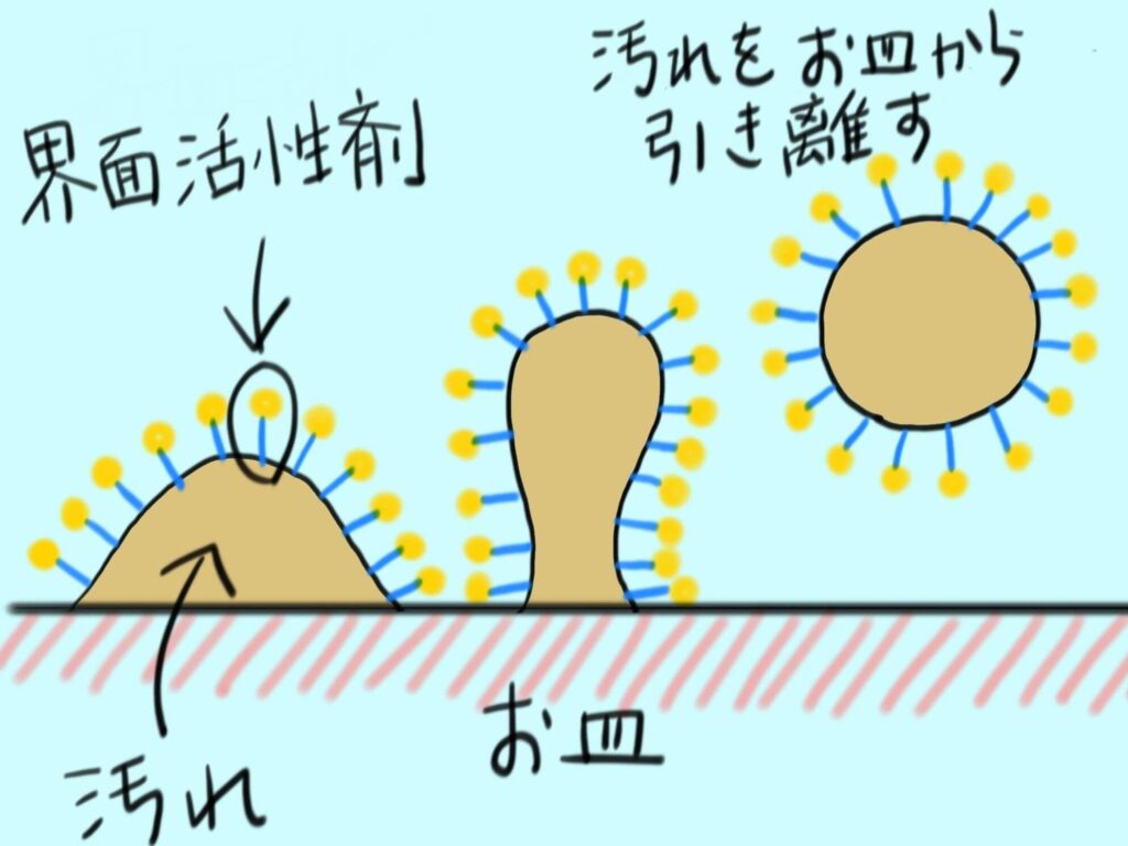 界面活性剤のしくみ